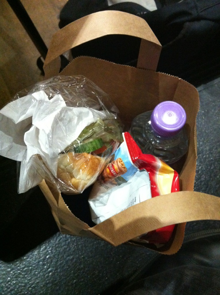 Lovely looking pack lunch. #esl12
