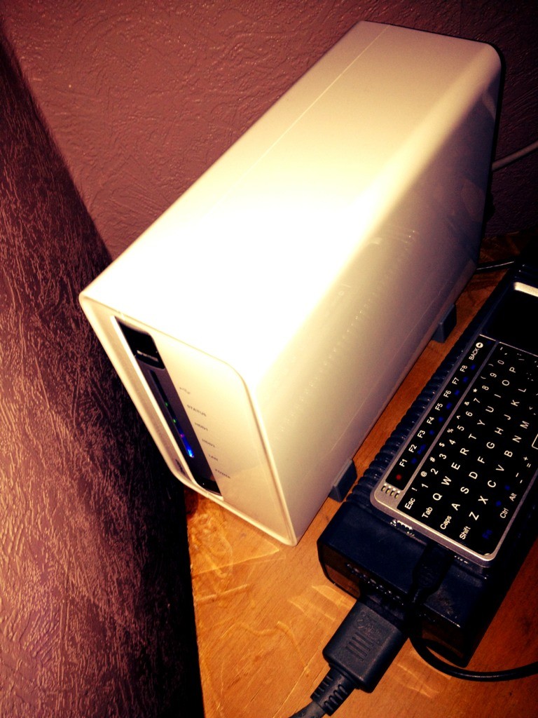 My network attached storage device (NAS) is computer controlled #householdICT