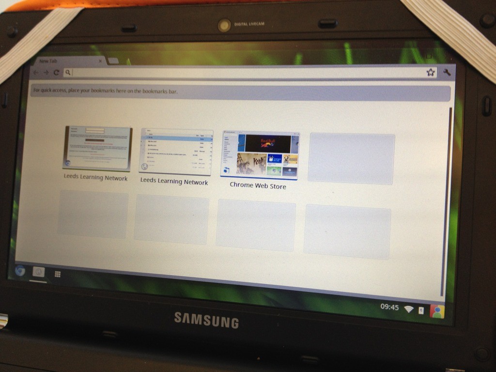 Playing with #chromium on my netbook. It doesn't seem to like the LEAs proxy though. Grr