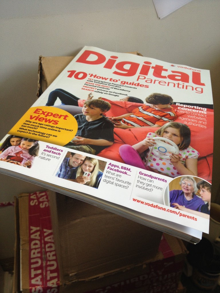 Thanks to @TheParentsZone I now have 90 copies of Digital Parenting issue 2 to give to our parents. #eSafety