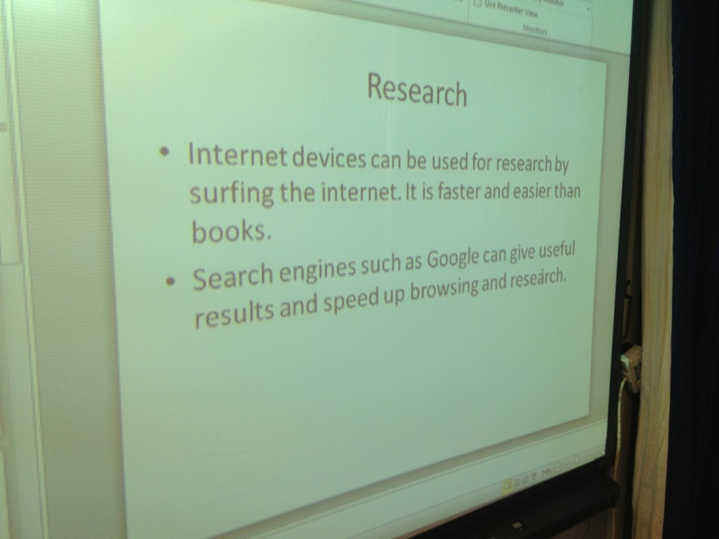#11Million #BYOD How can tech be used in class?