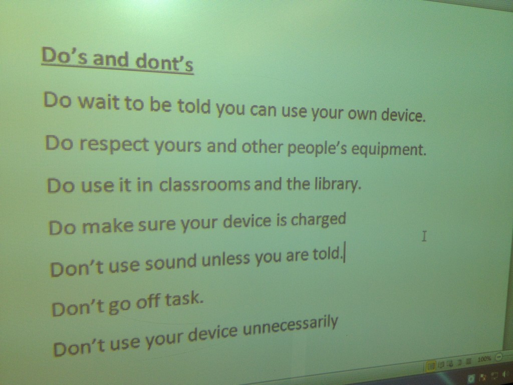 #11Million Students #BYOD policy.