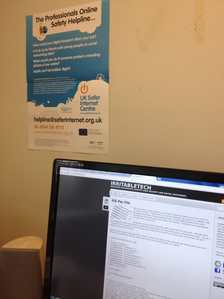Moved offices this morning. Computer working: tick. @UK_SIC poster displayed: tick. All done then.